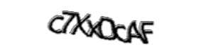 Security check image, please type the characters shown